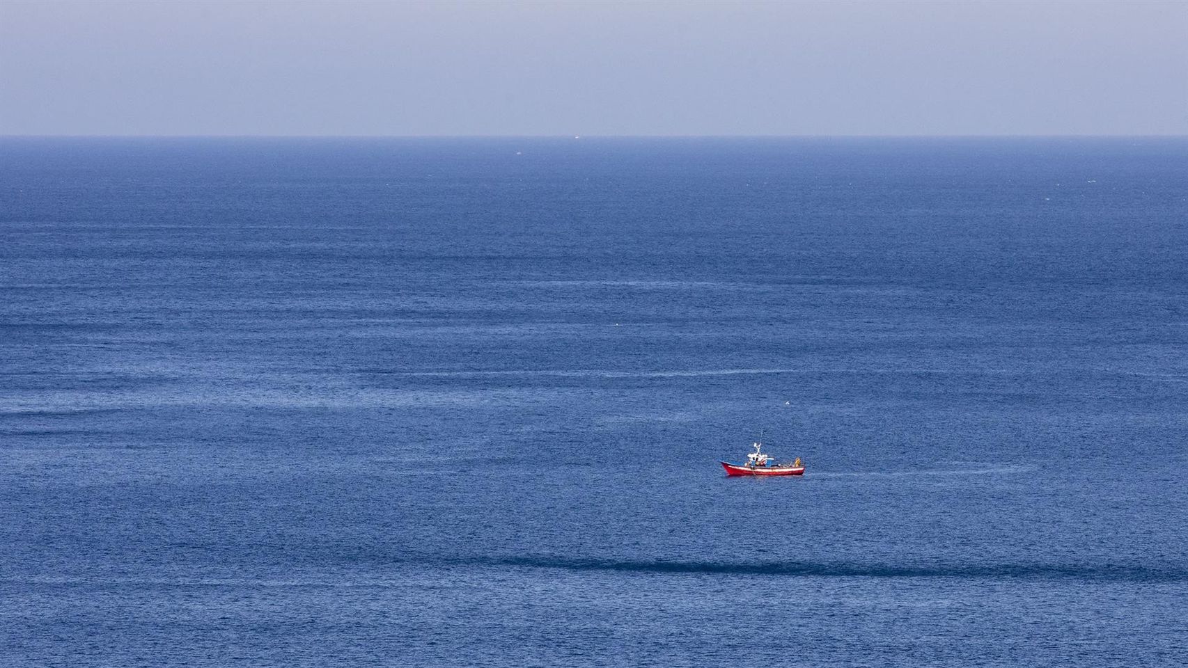 Barco pesca pesquero mar