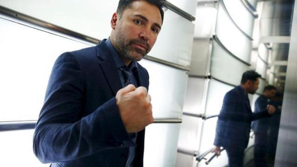 El boxeador Óscar de la Hoya