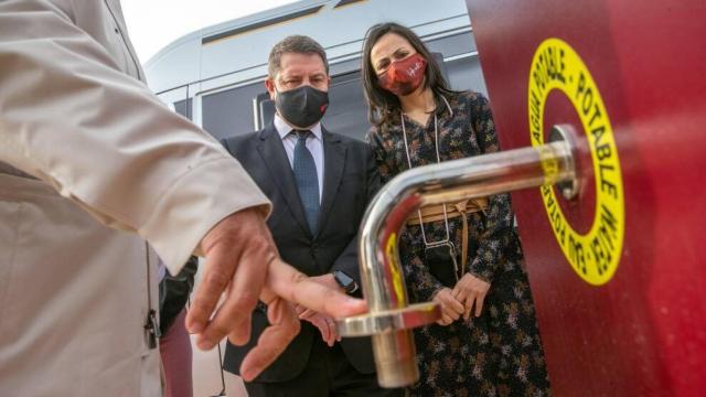 Page ha inaugurado este viernes el nuevo espacio para autocaravanas en Villanueva de los Infantes