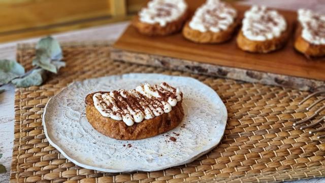 Torrijas de tiramisú, una versión diferente del postre tradicional