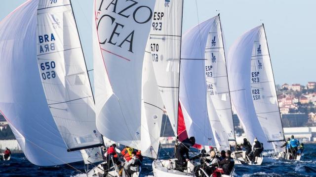 Victoria en la Vigo J70 Spring  Series para Cantabria