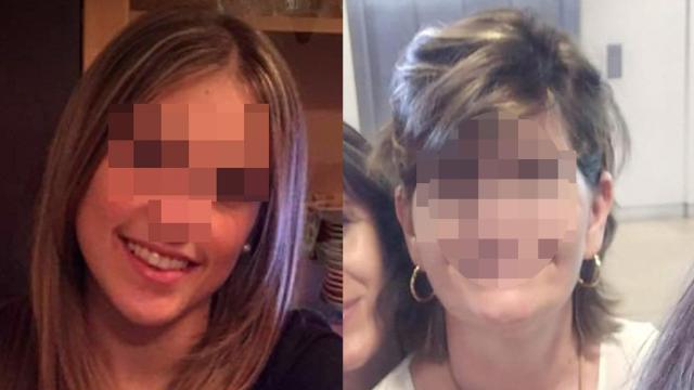 Mónica y J., las dos trabajadoras que maltrataban a ancianos en la residencia Los Nogales.