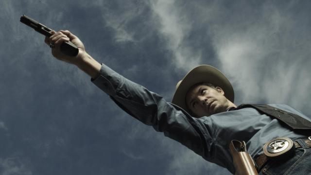 Timothy Olyphant y Walton Goggins protagonizan 'Justified'.