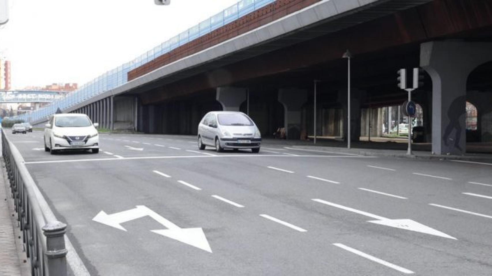 Imagen del Puente de Vallecas difundida por Más Madrid.