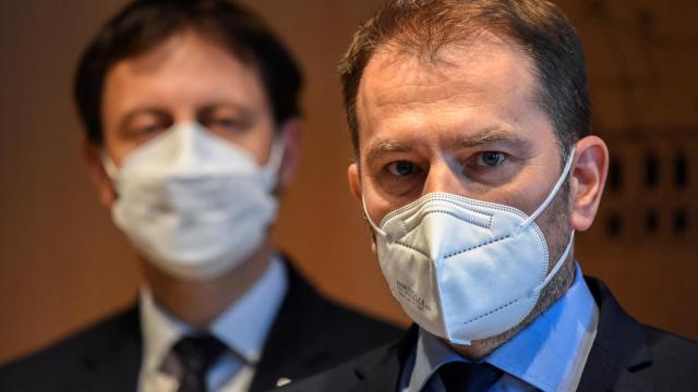 El ya ex primer ministro de Eslovaquia,  Igor Matovic.