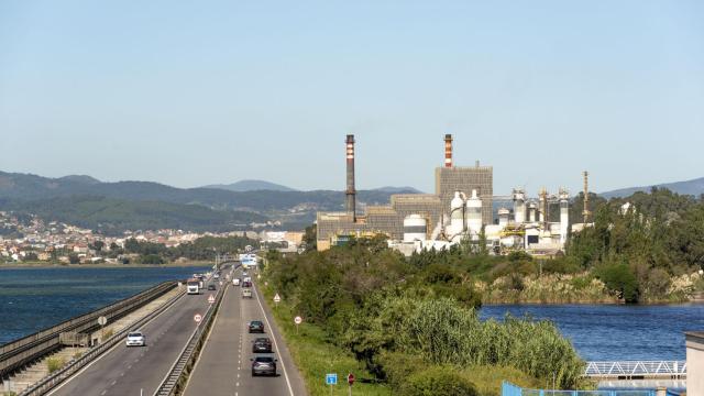 Biofábrica de Ence en Pontevedra.
