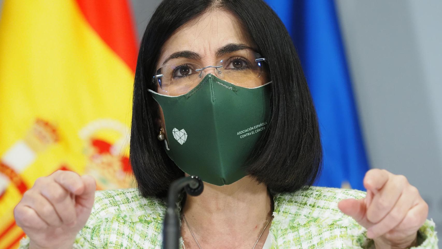 Carolina Darias, ministra de Sanidad.