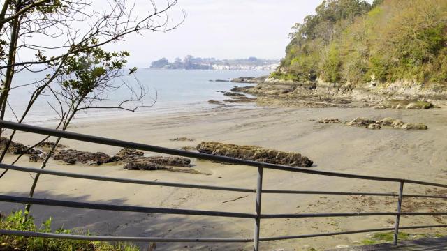 Playa de Almieiras, en Fene.