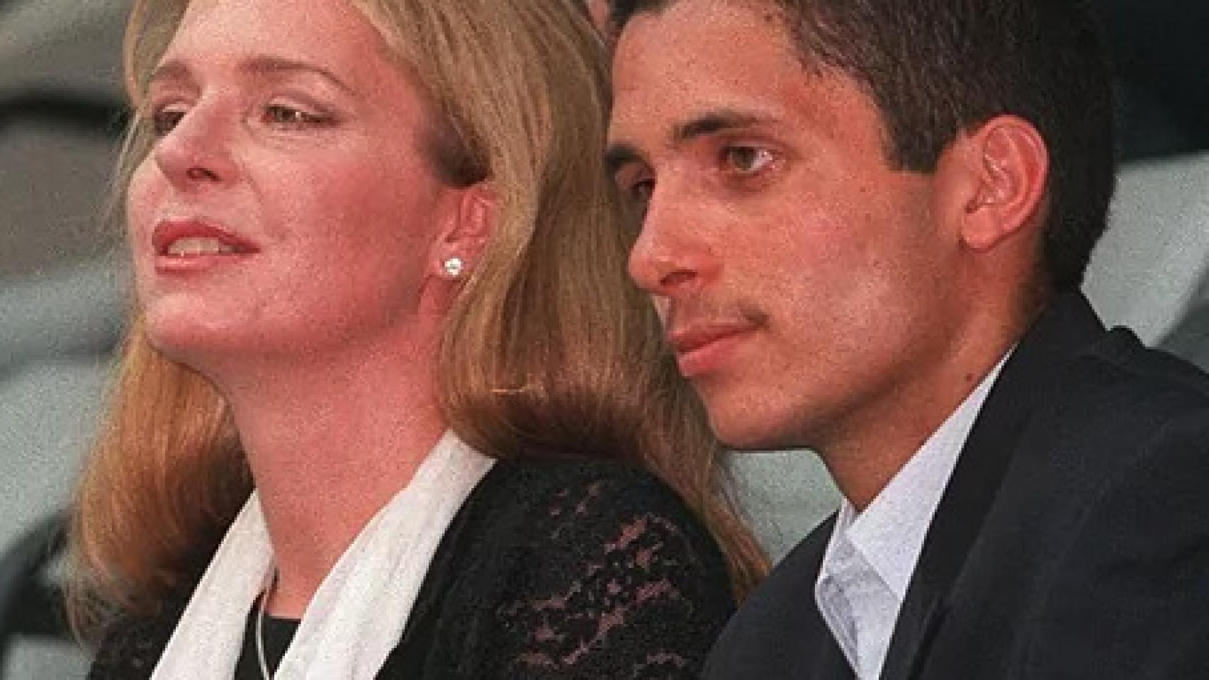 La reina Noor y el expríncipe heredero Hamzah, en una imagen de archivo.