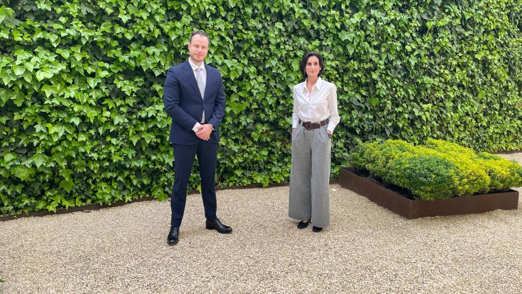 Romain Ribello (Cedrus & Partners) y Sonsoles Santamaría (Tressis).