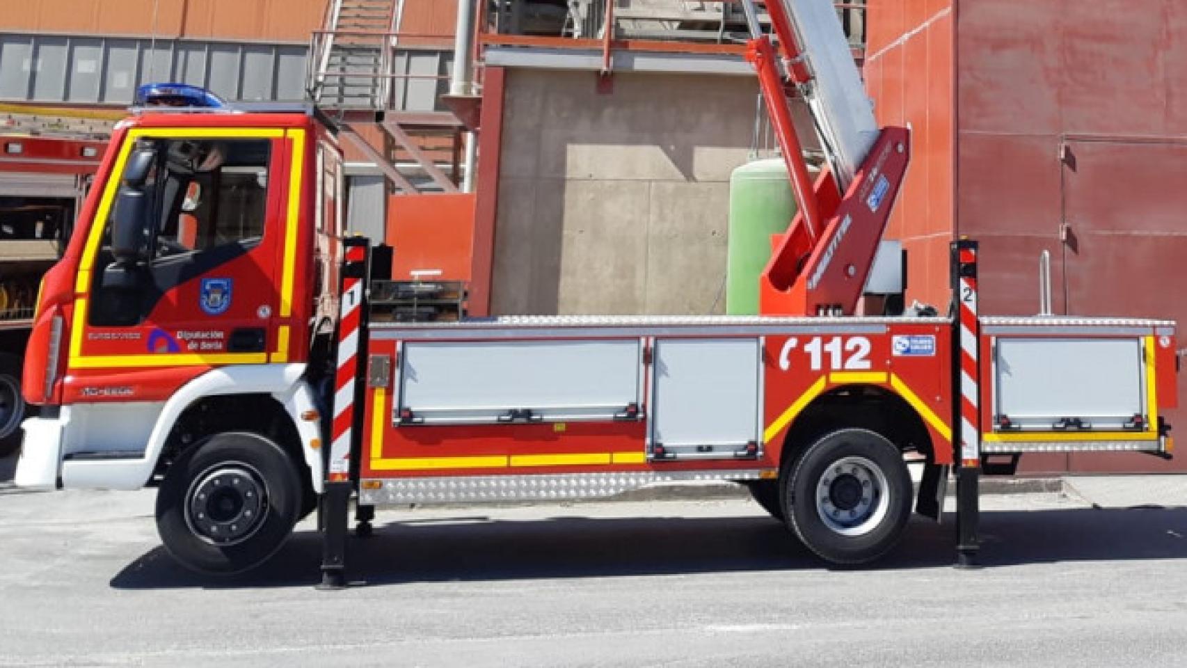 Imagen de archivo de un camión de Bomberos de Ólvega