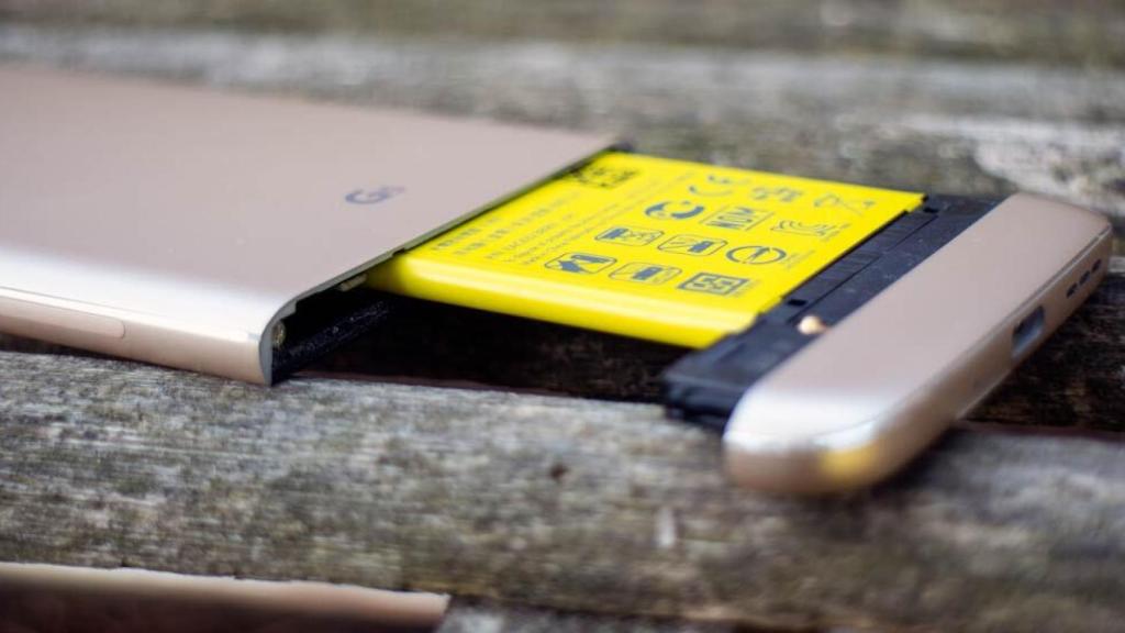 Batería extraíble del LG G5