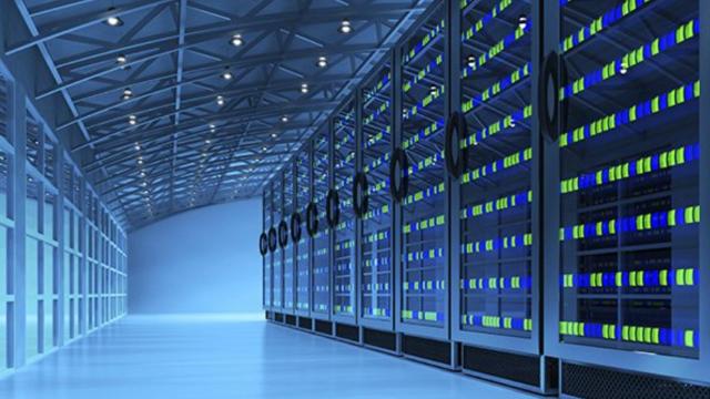 Imagen de recurso de un Data Center.