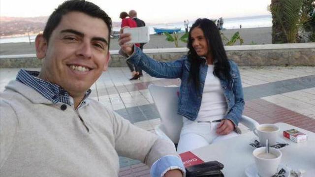 Sergio Ruiz, principal sospechoso, y Dana Leonte, desaparecida en junio de 2019.