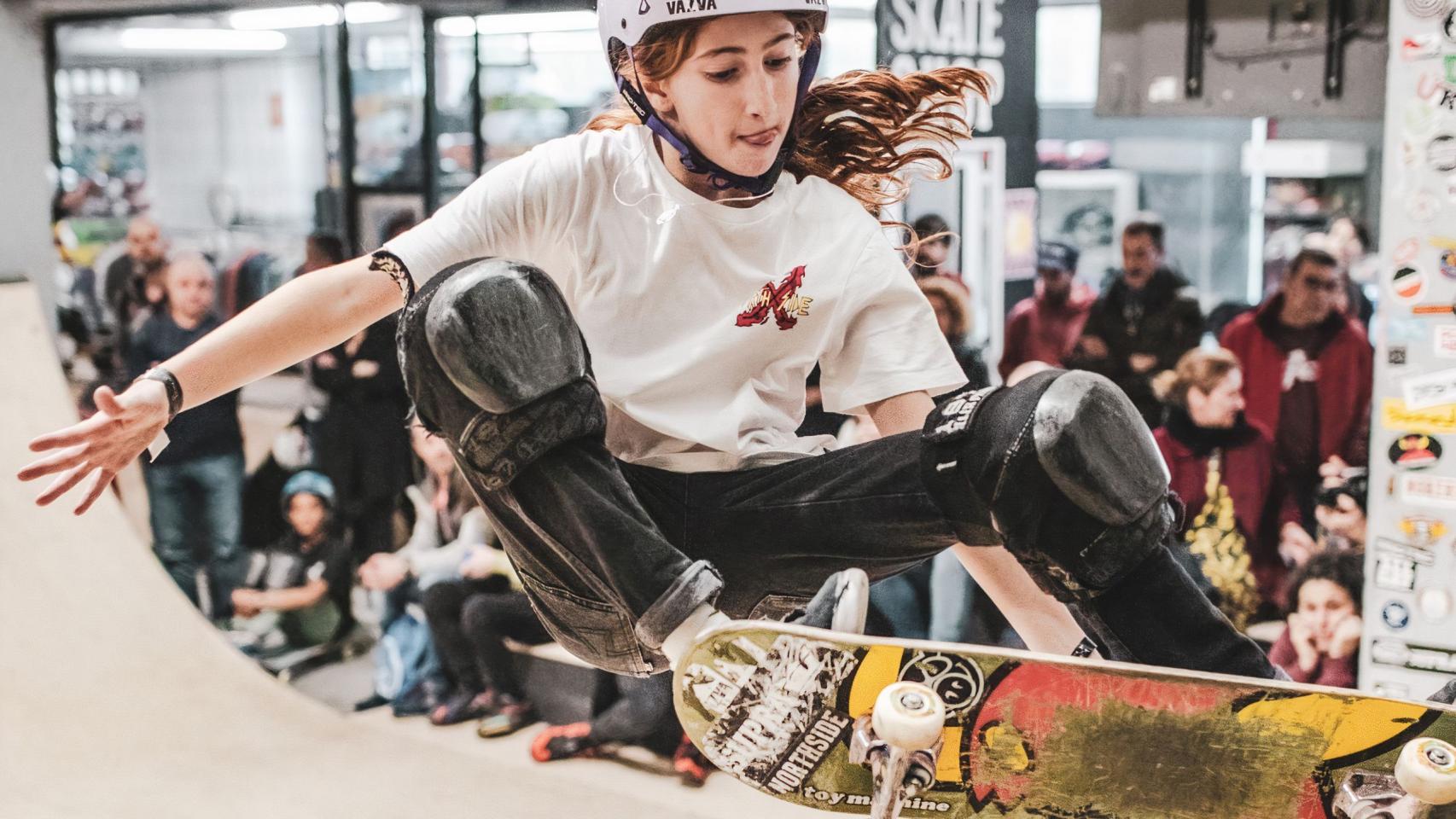 Valentina es una de las alumnas de la escuela Northside, en A Coruña.