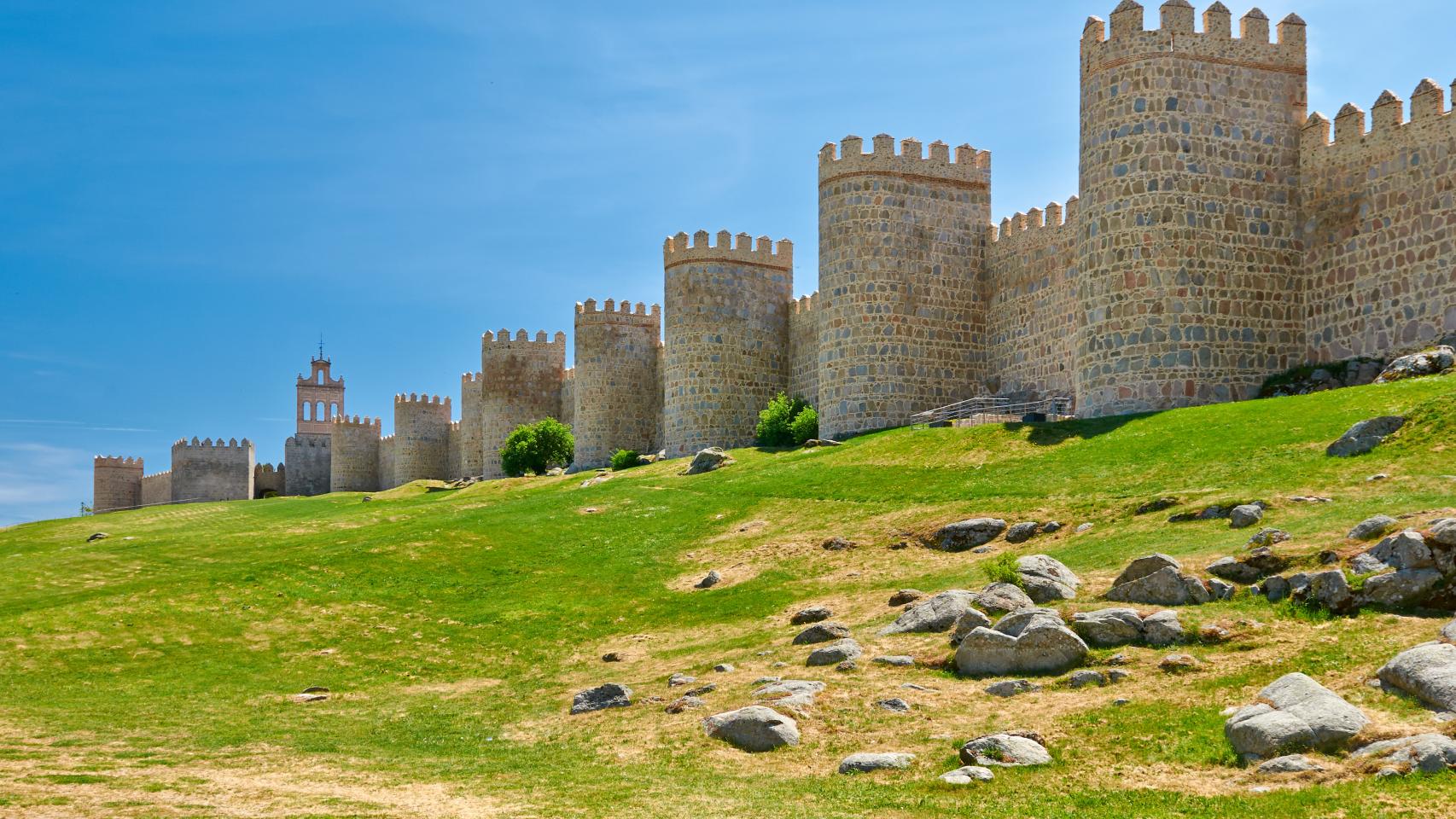 Imagen de archivo de las murallas de Ávila
