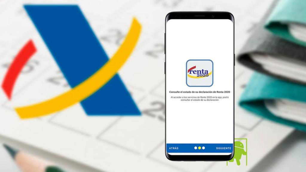 App de la declaración de la renta.