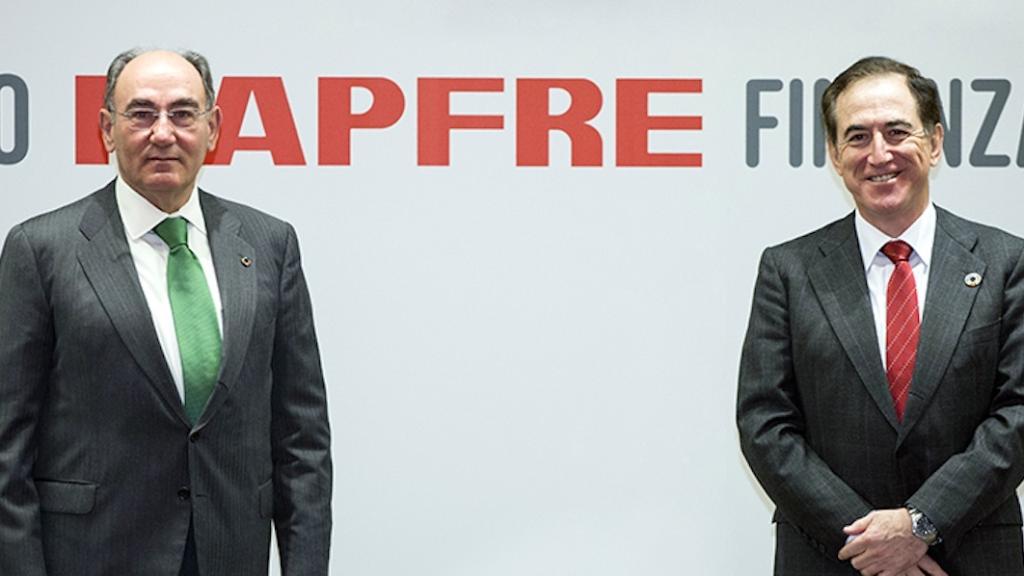 Ignacio Sánchez Galán, presidente de Iberdrola, y Antonio Huertas, presidente de Mapfre.