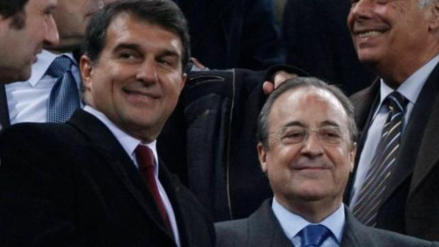 Laporta y Florentino Pérez