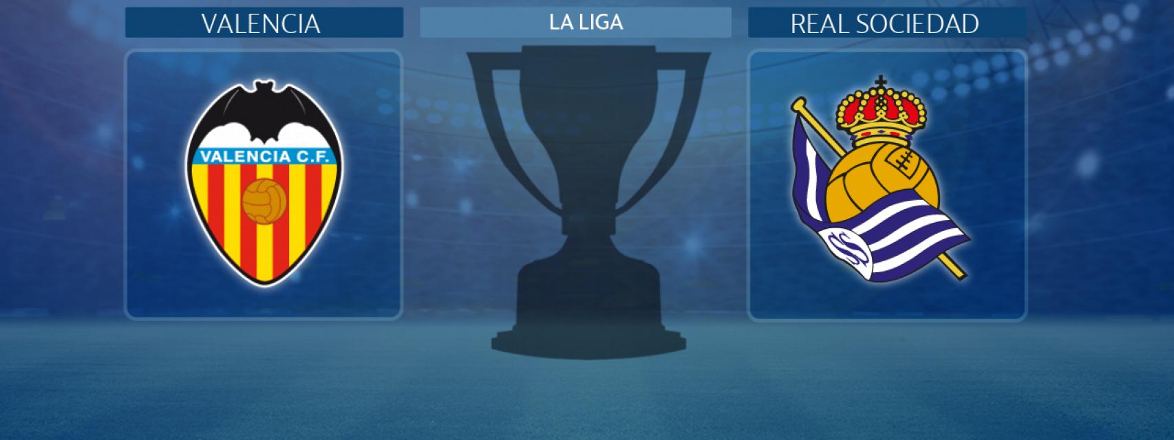 Valencia - Real Sociedad, partido de La Liga