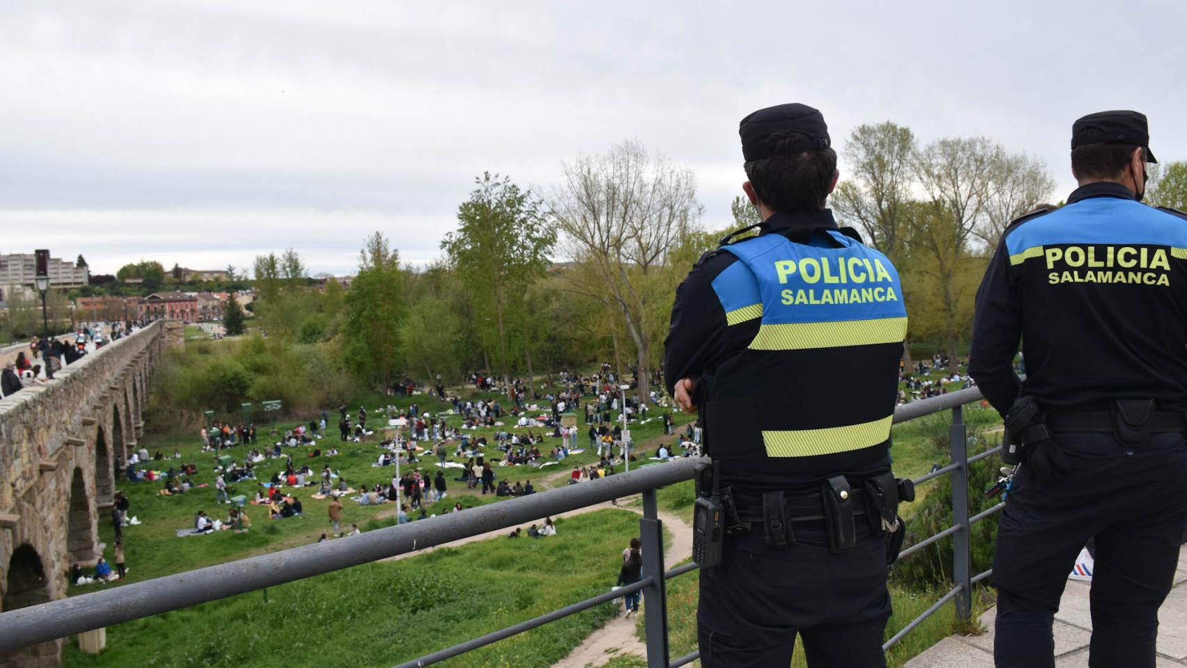 Dispositivo de Policía Local en el Lunes de Aguas de 2021