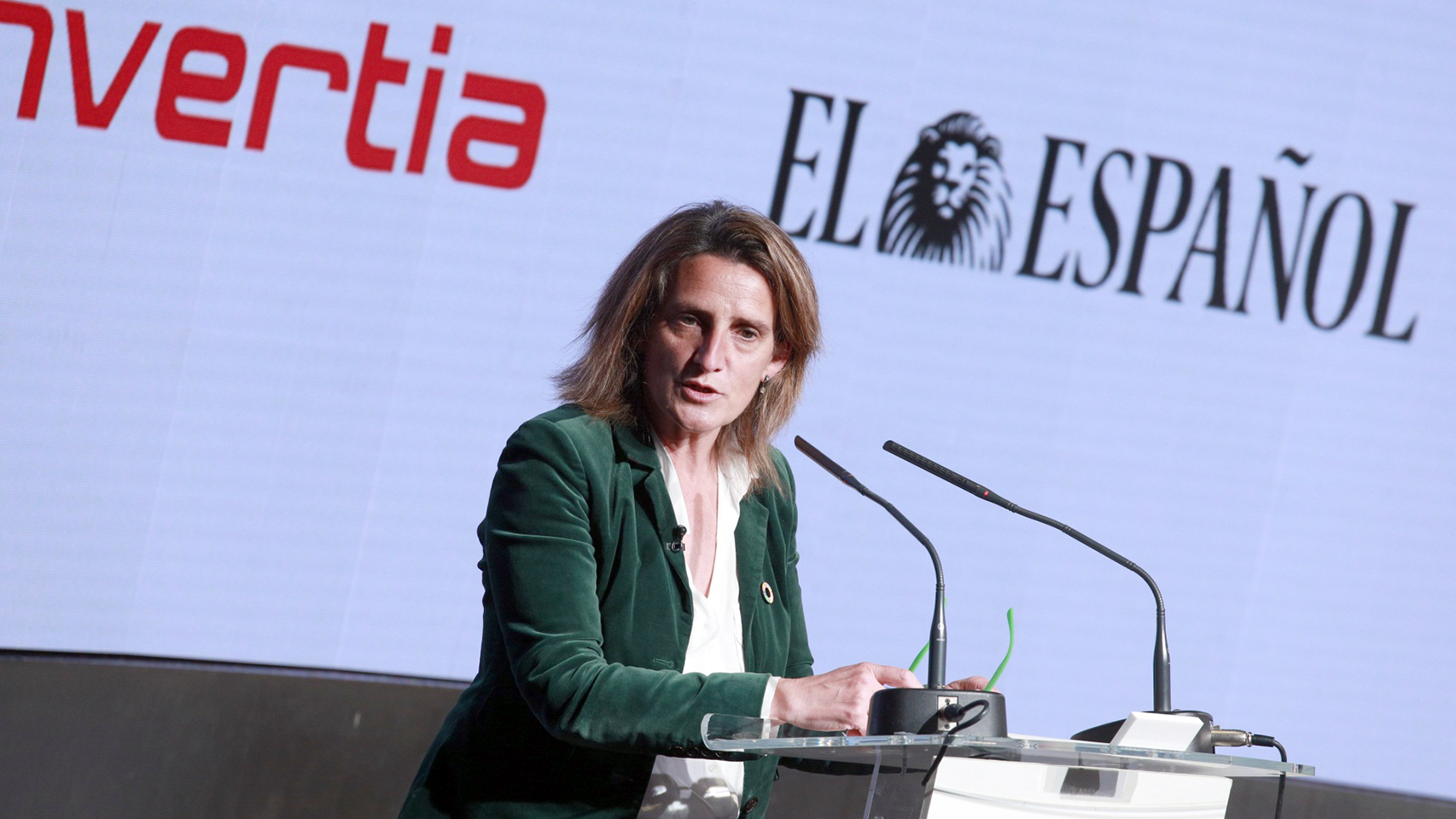 La vicepresidenta cuarta, Teresa Ribera.