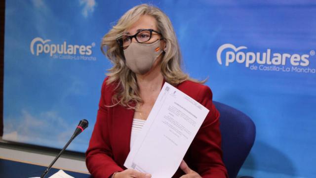 Lola Merino, portavoz del Grupo Parlamentario Popular en las Cortes de Castilla-La Mancha