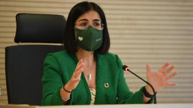 La ministra de Sanidad, Carolina Darias.