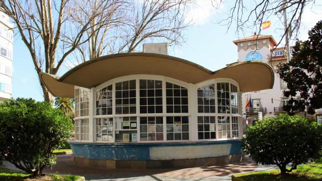 Quiosco de la Plaza de Ourense.