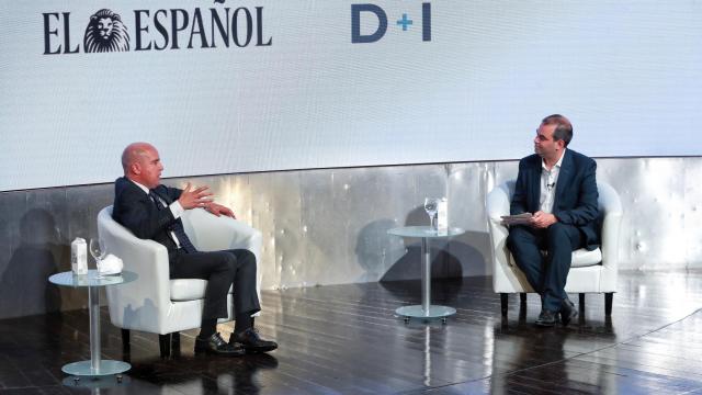 Jaime de Jaraiz Lozano, presidente y CEO de LG Electronics Iberia, en el escenario del 'Wake Up, Spain!'