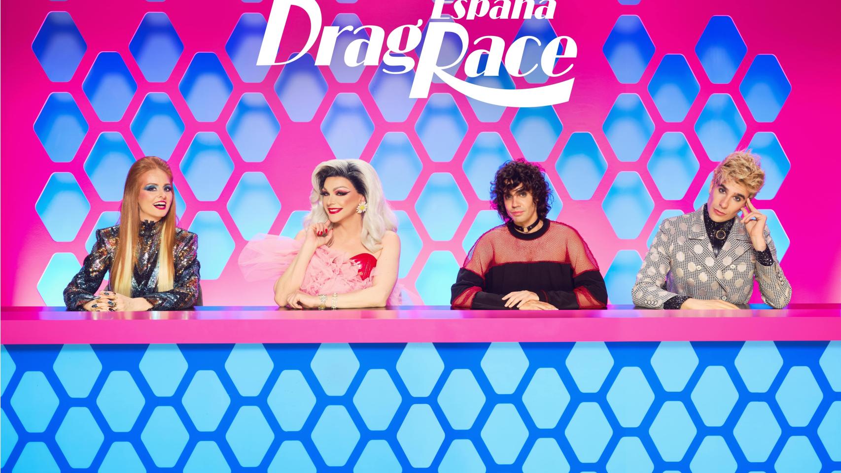 Carteles oficiales de 'Drag Race España' con Supremme de Luxe, los Javis y Ana Locking