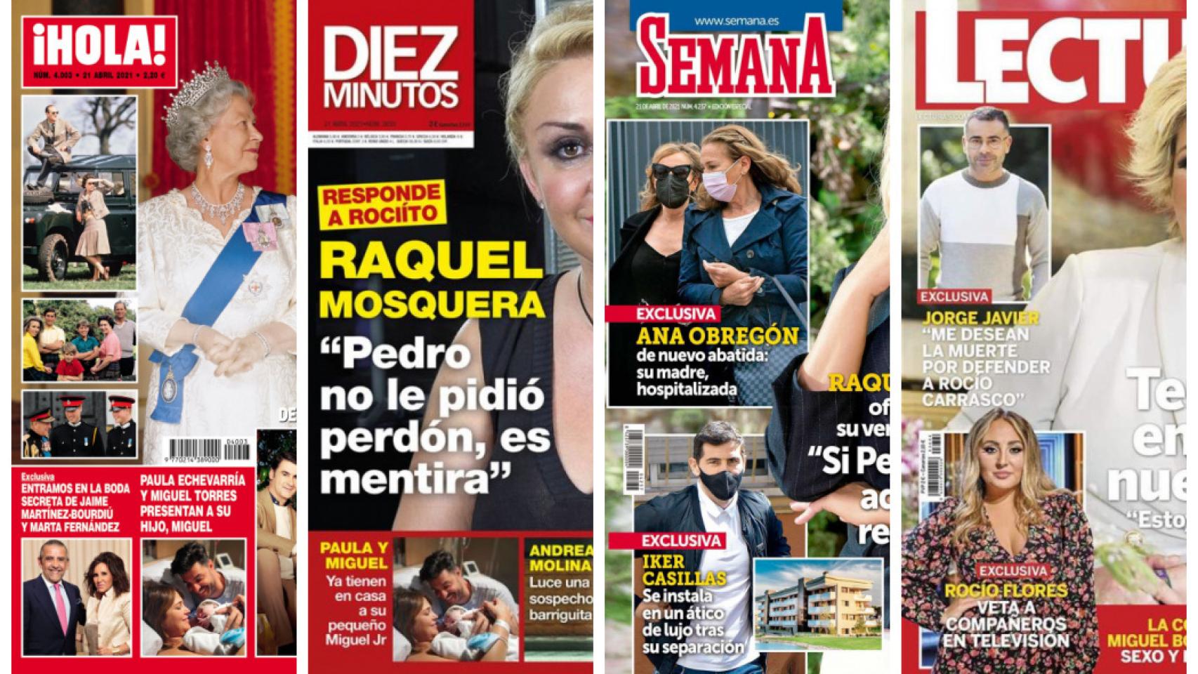 Estas son las revistas de este miércoles.