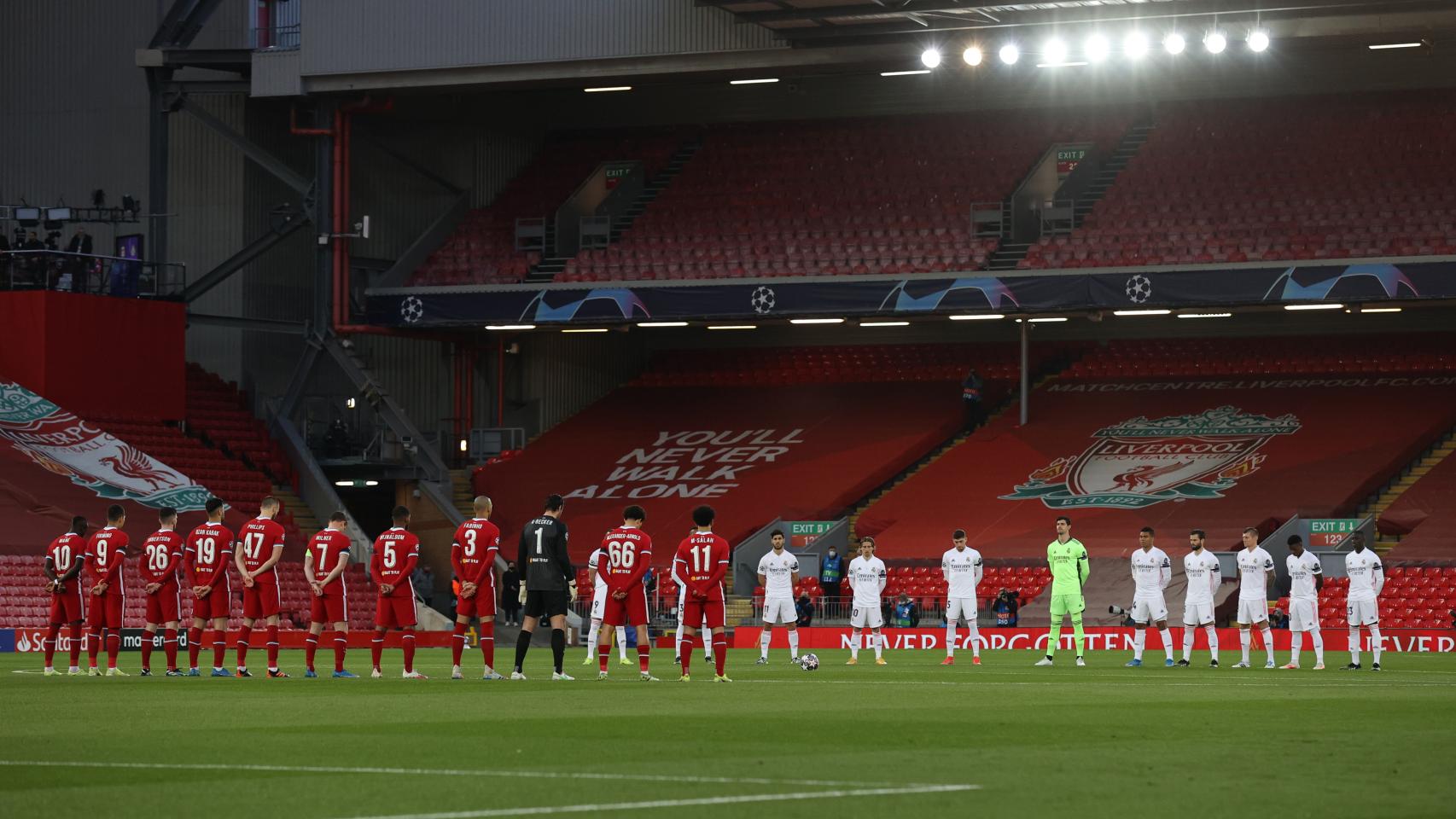 Minuto de silencio en recuerdo de la Tragedia de Hillsborough