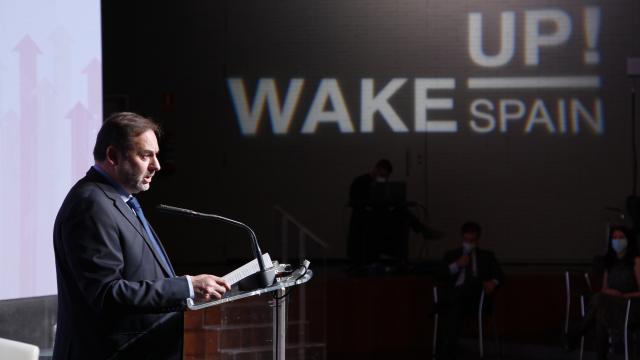 José Luis Ábalos, ministro de Transportes, Movilidad y Agenda Urbana, en el evento Wake Up, Spain!
