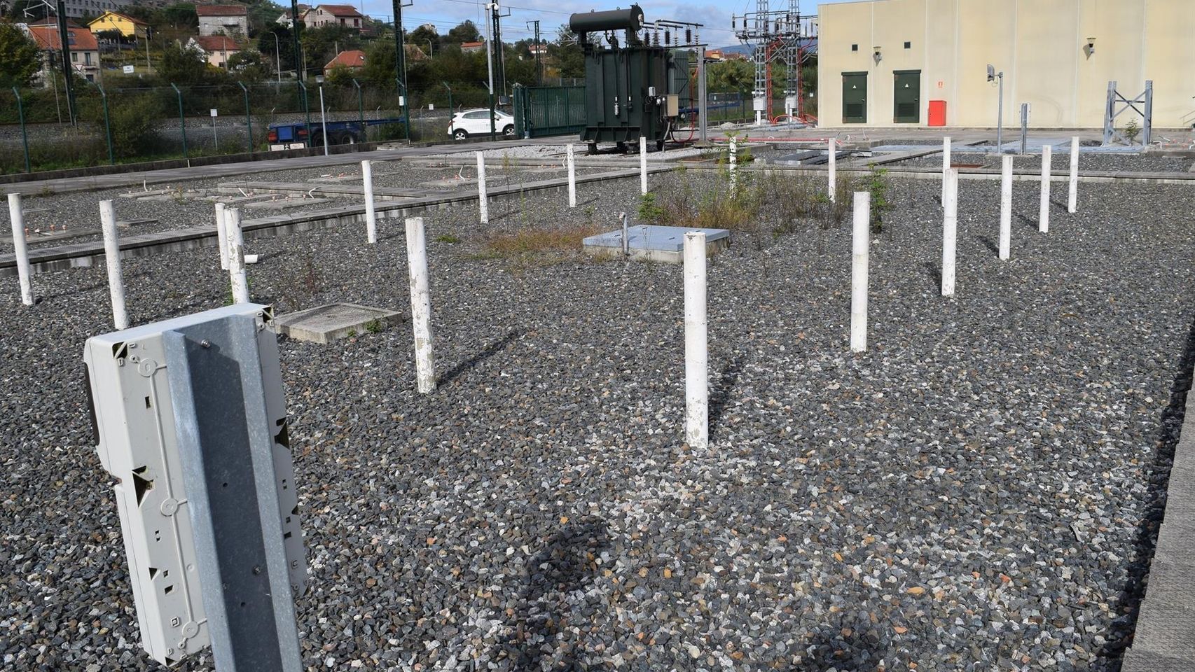 Subestación eléctrica de tracción de Tomeza (Pontevedra)