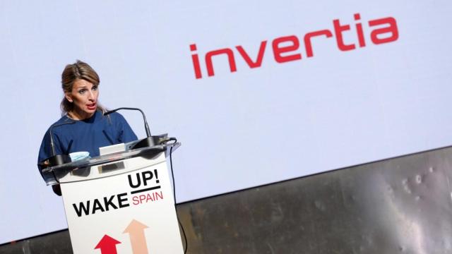 Yolanda Díaz, vicepresidenta tercera y ministra de Trabajo, en 'Wake up, Spain''. E. E.