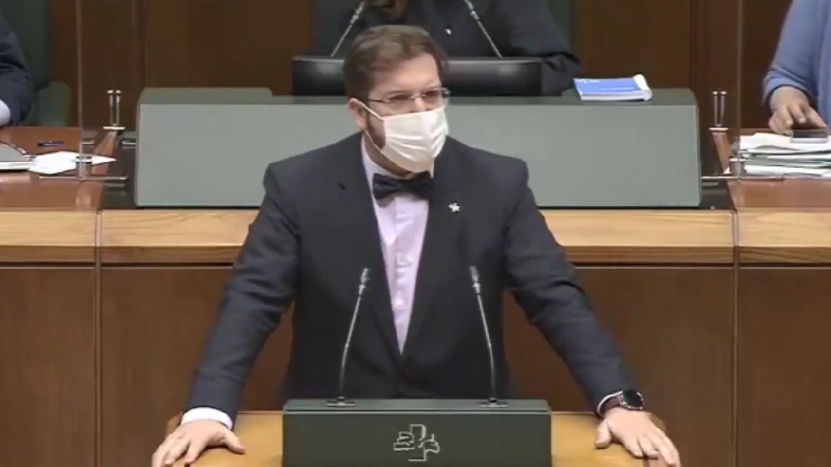 Luis Gordillo, diputado de Ciudadanos en el Parlamento Vasco.