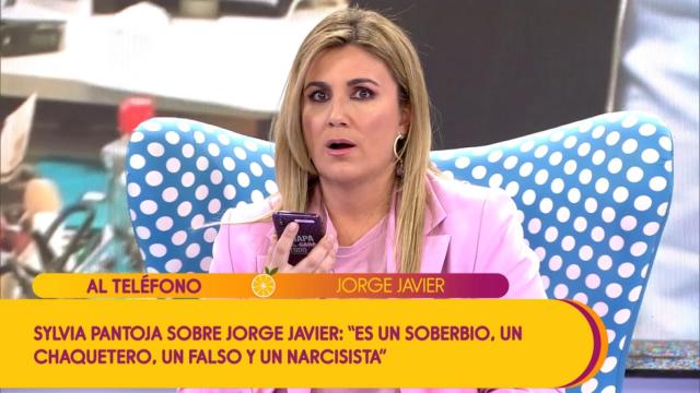 El cabreo de Jorge Javier Vázquez con Carlota Corredera