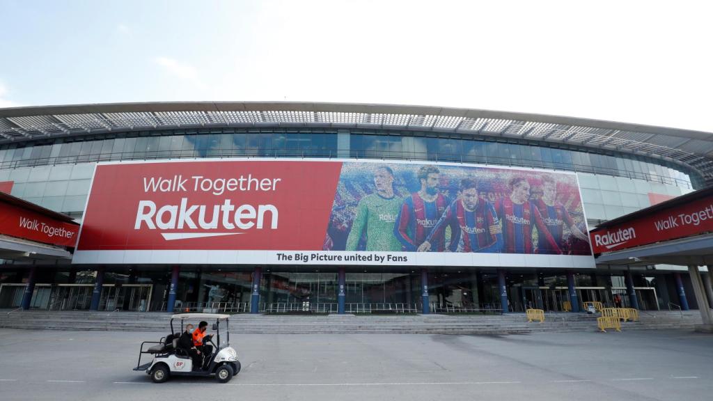 El exterior del Camp Nou
