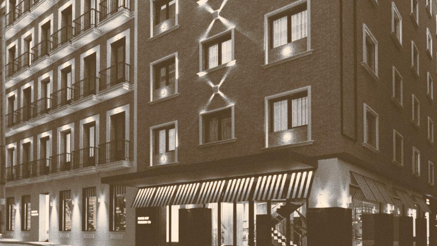 Imagen exterior del hotel que ha comprado Mazabi en el centro de Madrid.