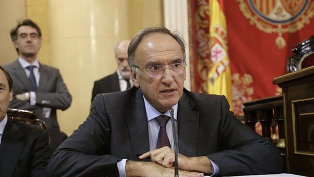 El secretario primero de la Mesa del Senado, el parlamentario socialista Manuel Fajardo. Efe