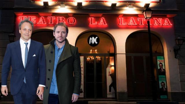 Narcís Rebollo y Manuel Martos en un montaje de JALEOS.