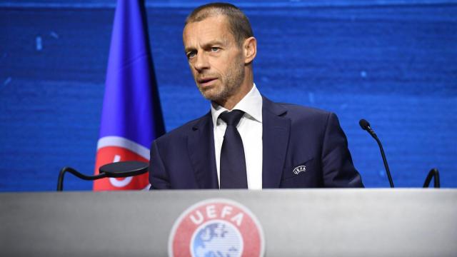 Aleksander Ceferin, presidente de UEFA