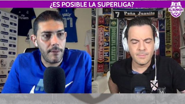 Jorge Calabrés y Nacho Peña, en El Bunker CF