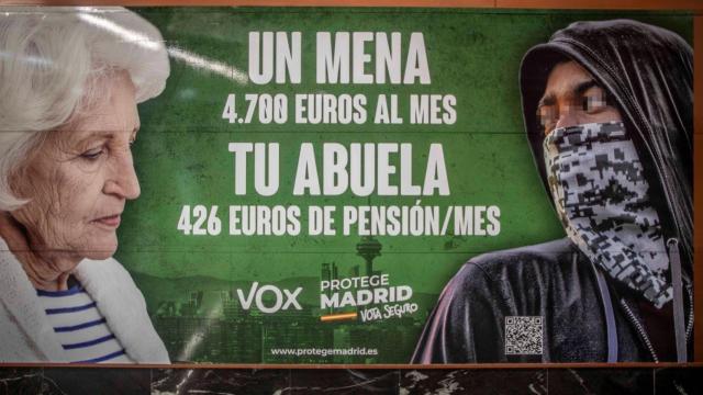 Cartel electoral difundido por Vox.