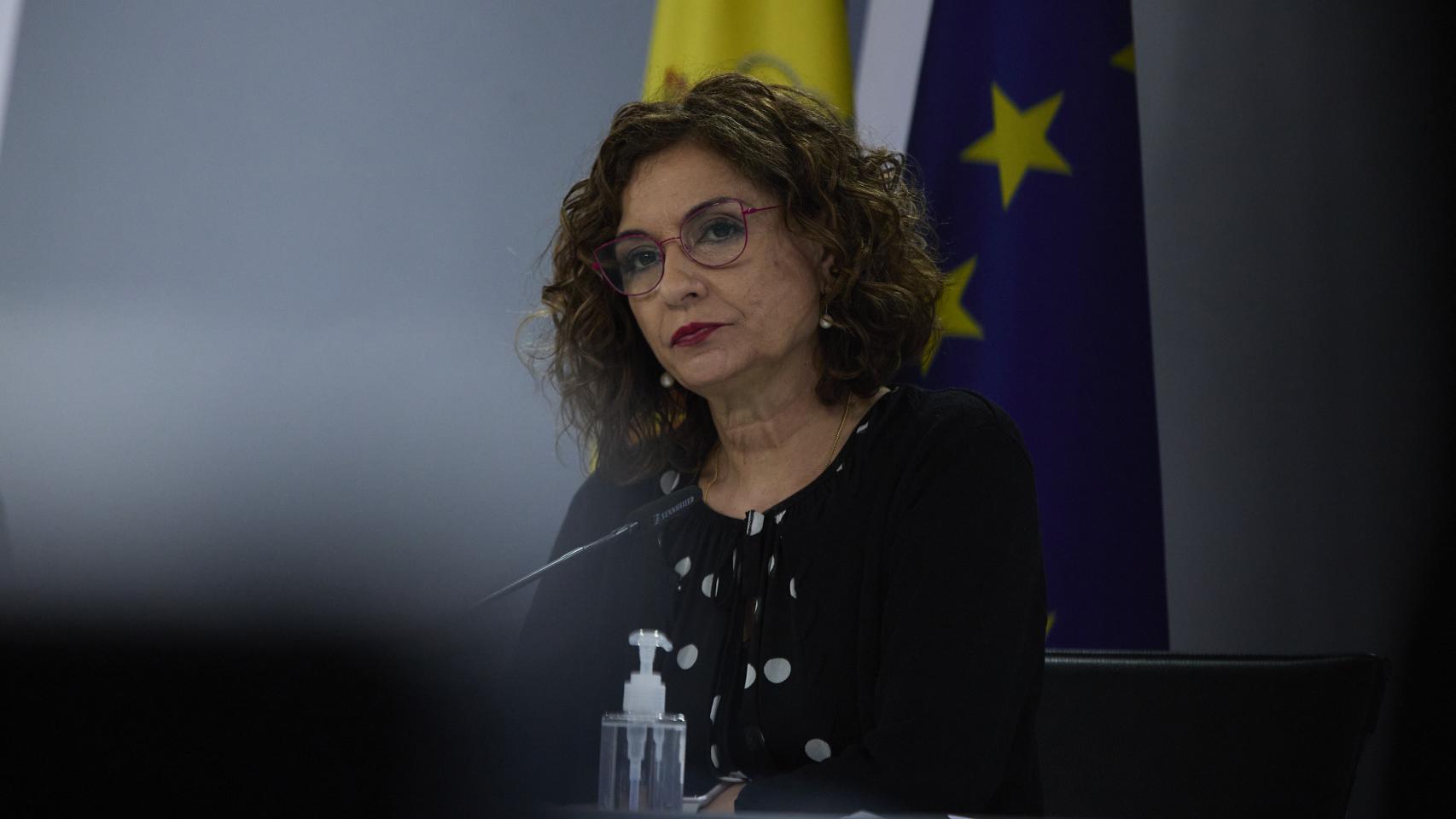 La ministra de Hacienda, María Jesús Montero.