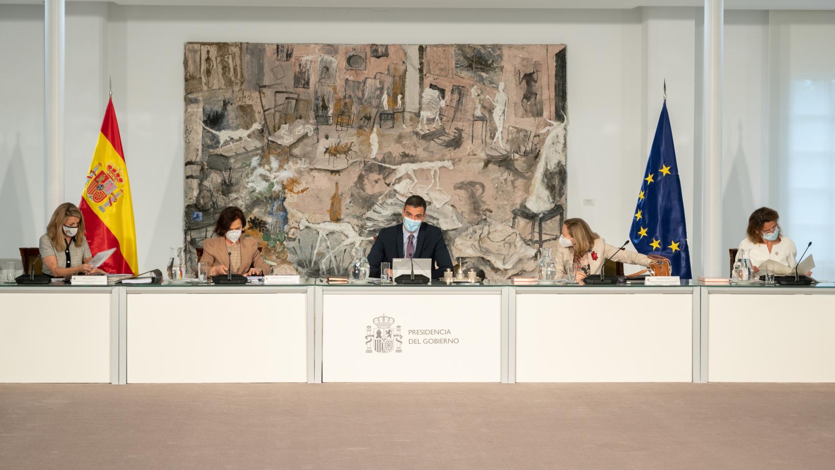 El Consejo de Ministros de este martes.
