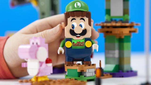 El set de Luigi para Lego Super Mario es oficial.
