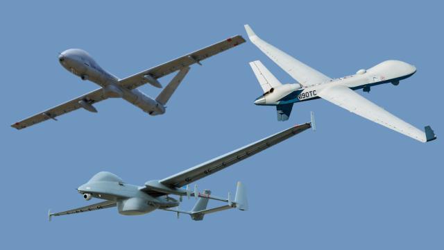 Hermes 900, Heron y Predator