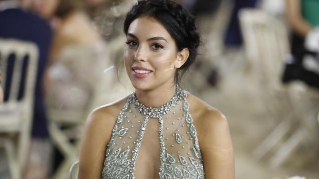 Georgina Rodríguez, durante un evento en Madrid.